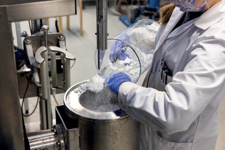 Cellulose recycling process.