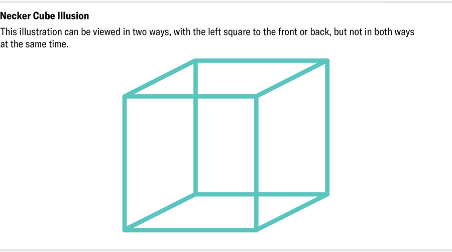 Necker Cube illusion